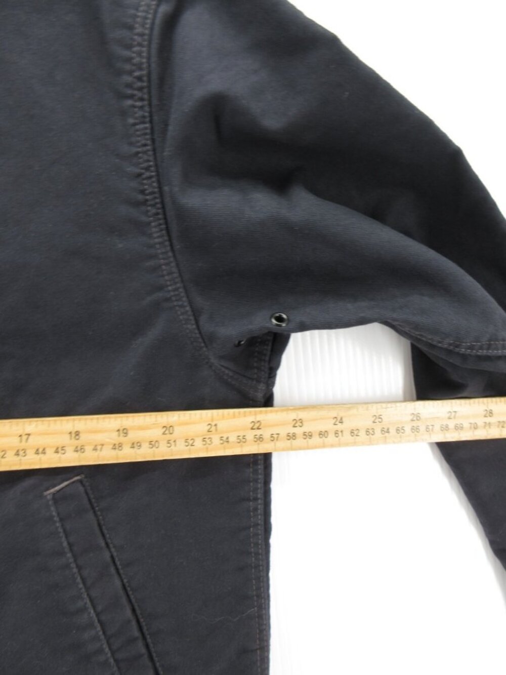 RRL Double RL Jacket Medium Navy Bower Corduroy Collar N1 Deck Military - Picture 6 of 16